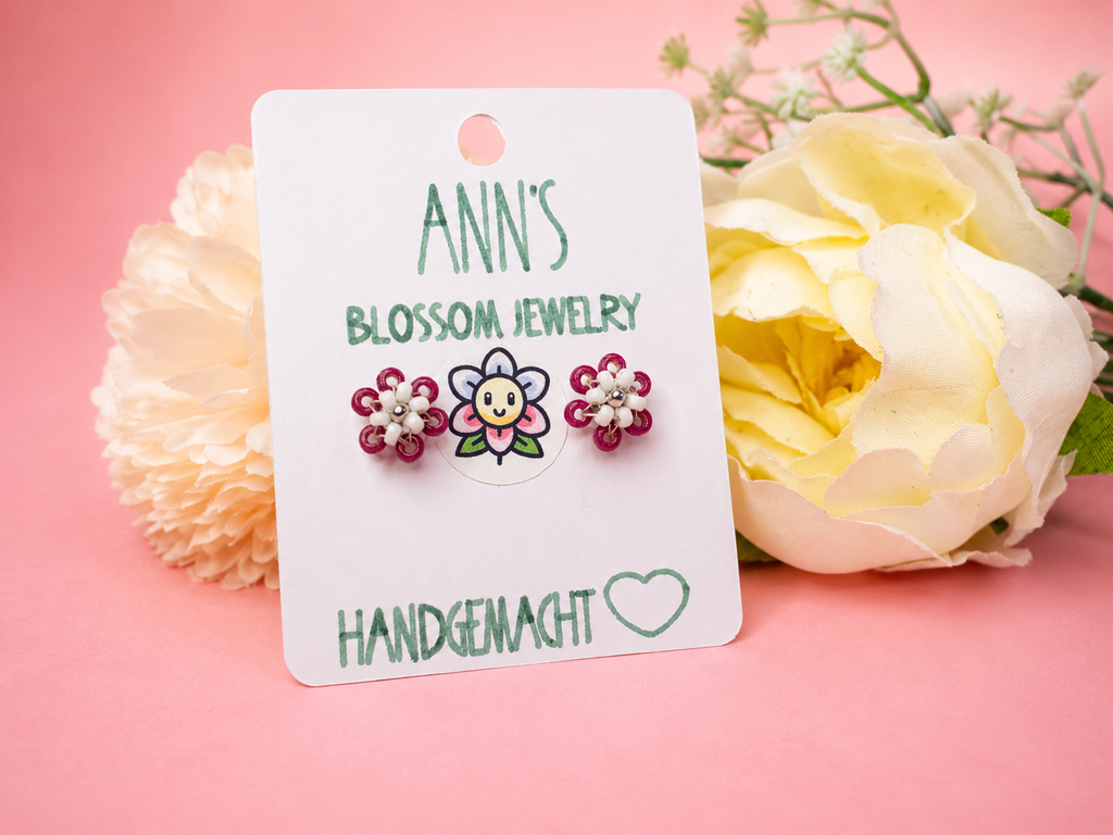 Daisy Berry Blossom Silber