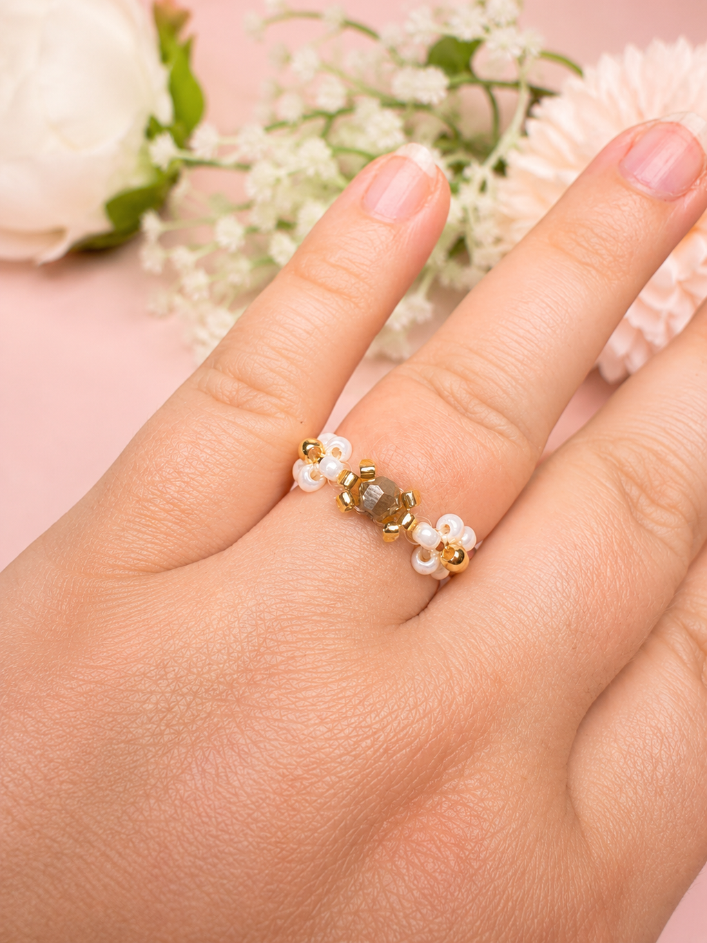 Blooming Crystals Collection Gold