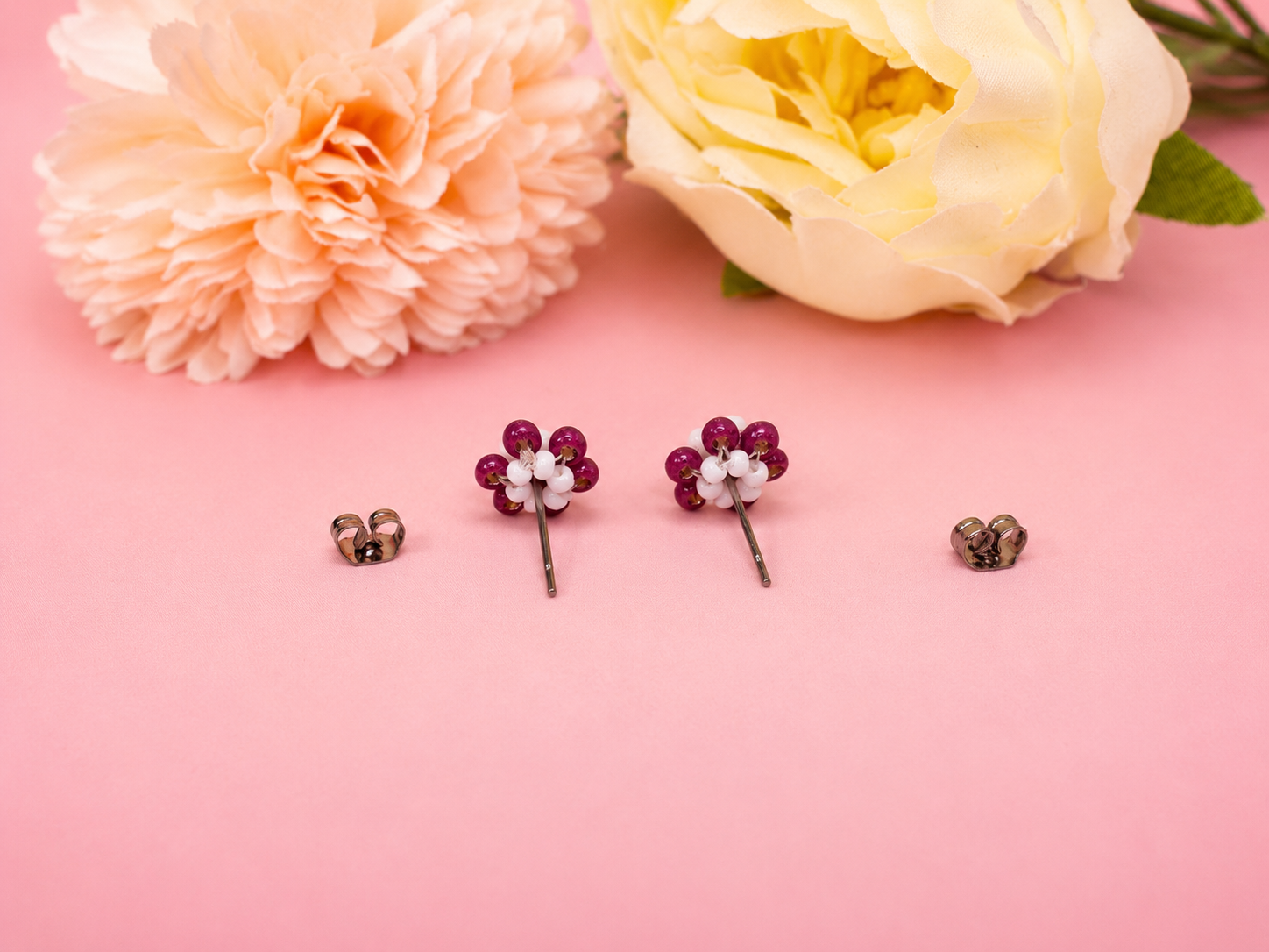 Daisy Berry Blossom Silber