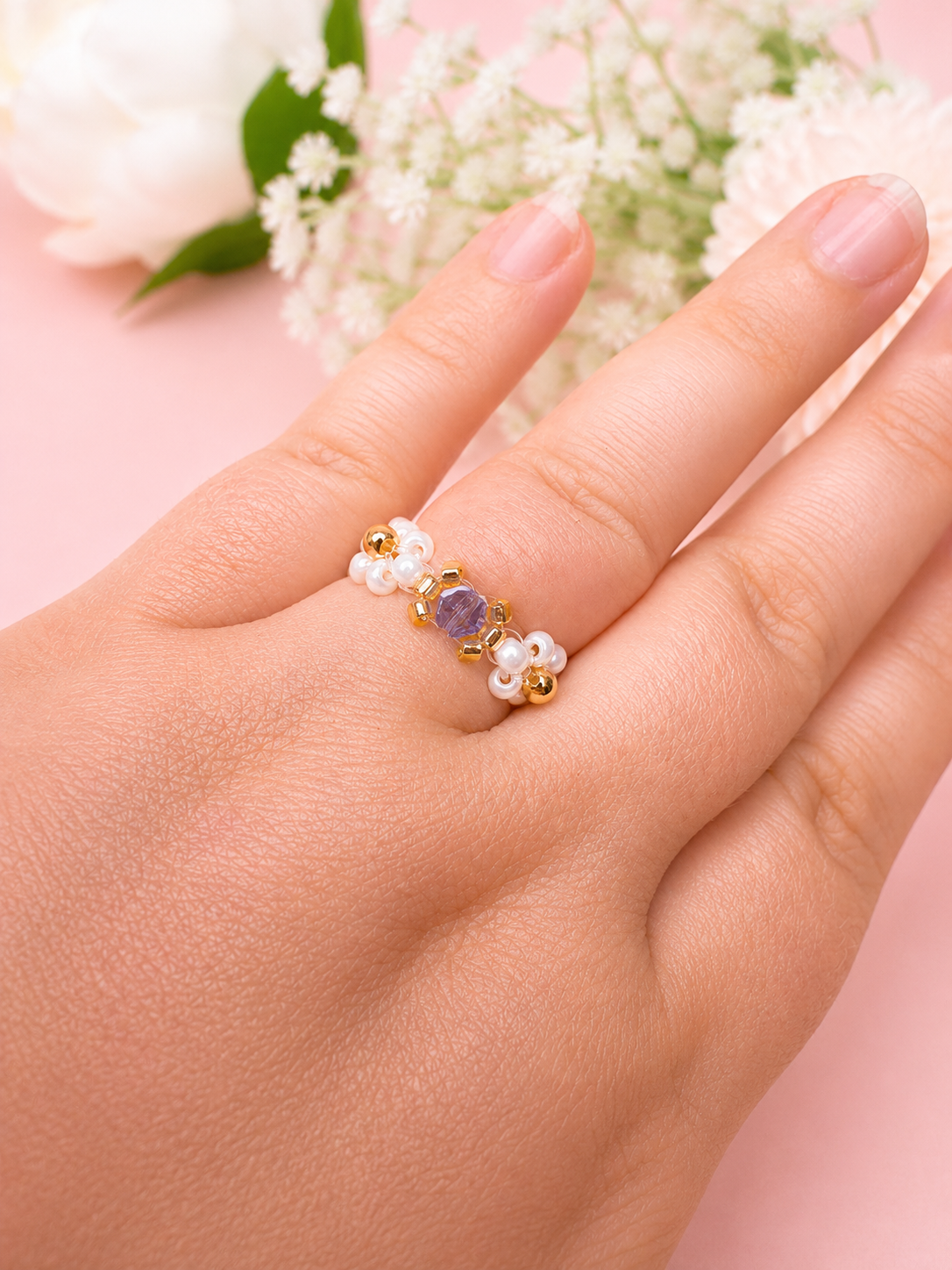 Blooming Crystals Collection Gold