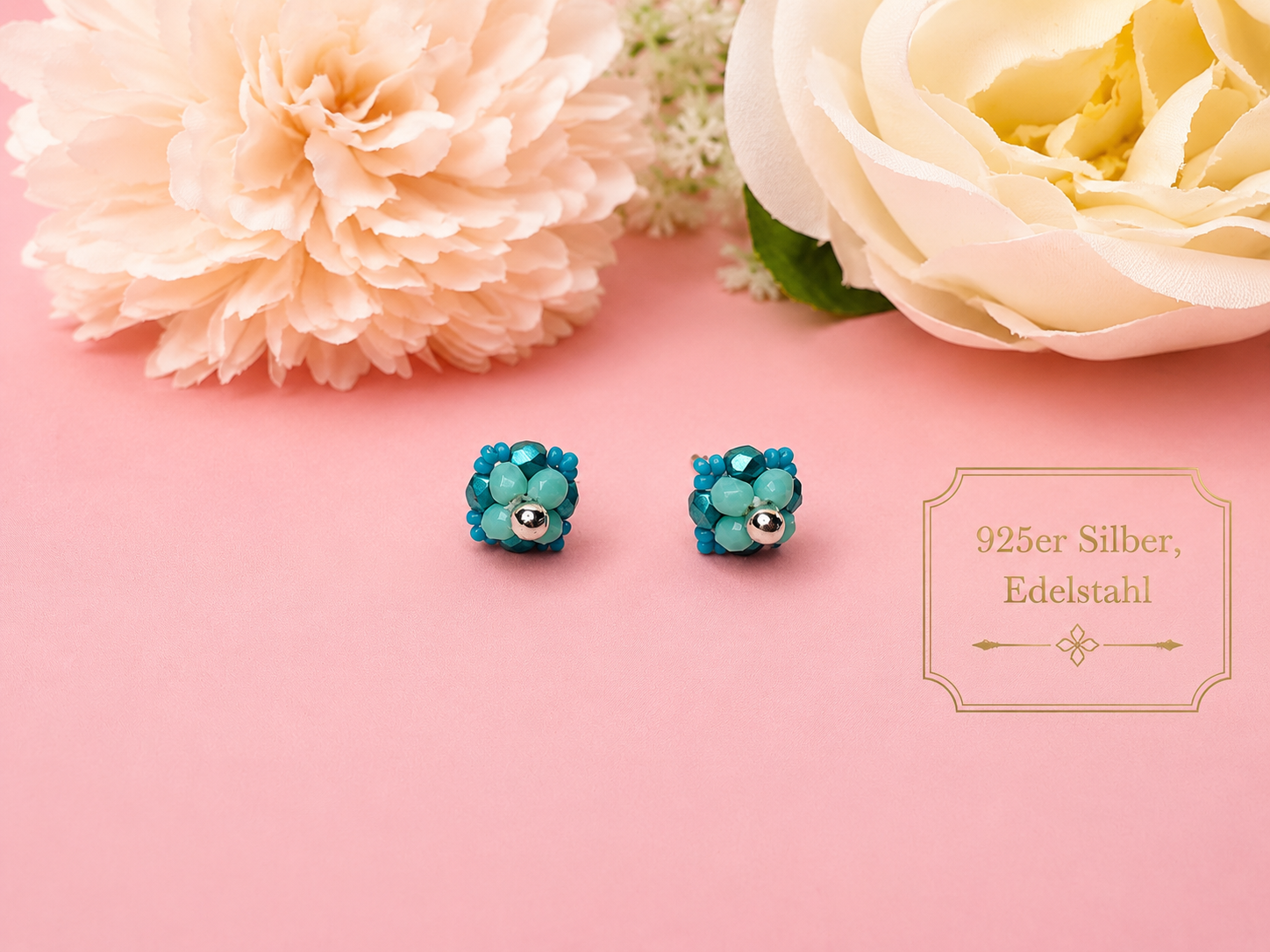 Bloom Buds Ozeanblau Silber