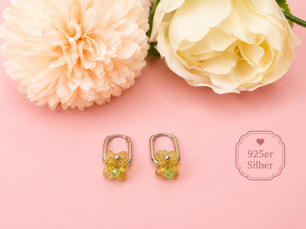 Blooming Links Sonnengelb Silber