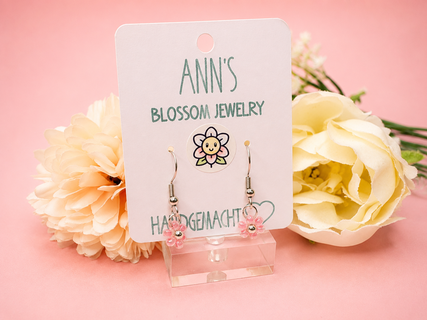 Bloom Drops Rosa Silber