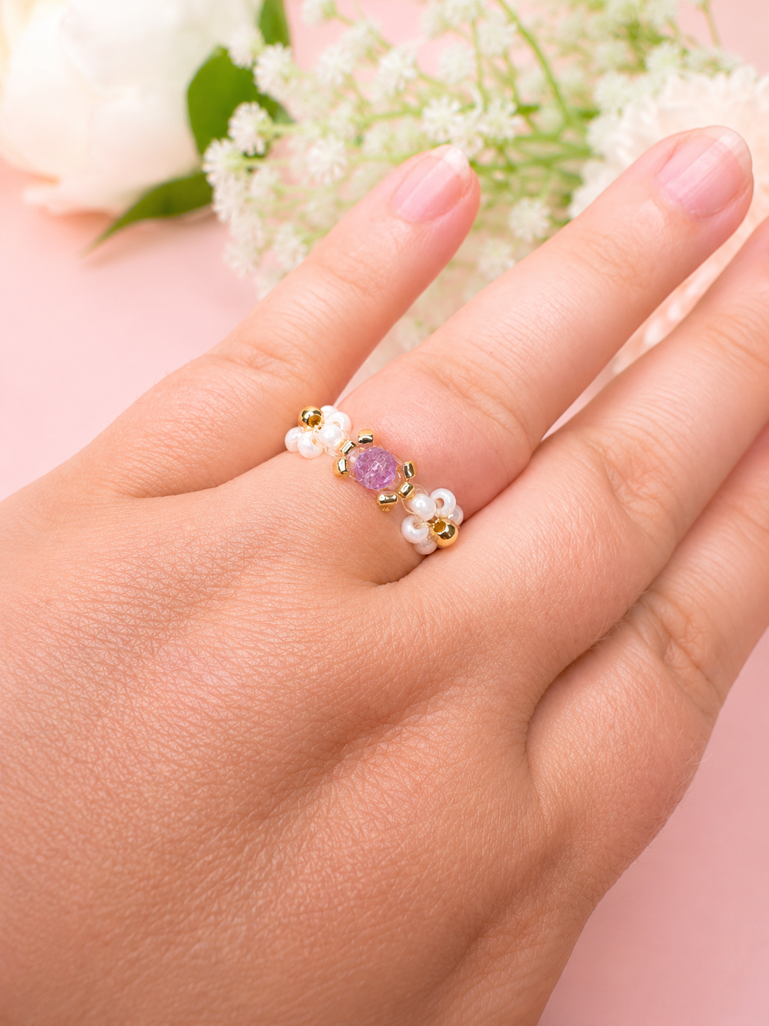 Blooming Crystals Collection Gold