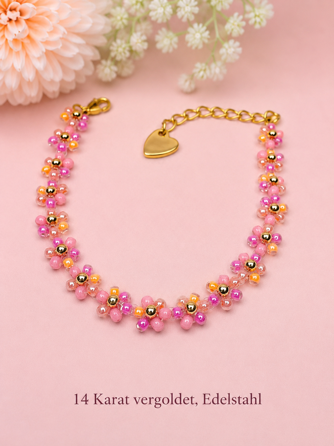 Pink-Orange-Apricot Gold