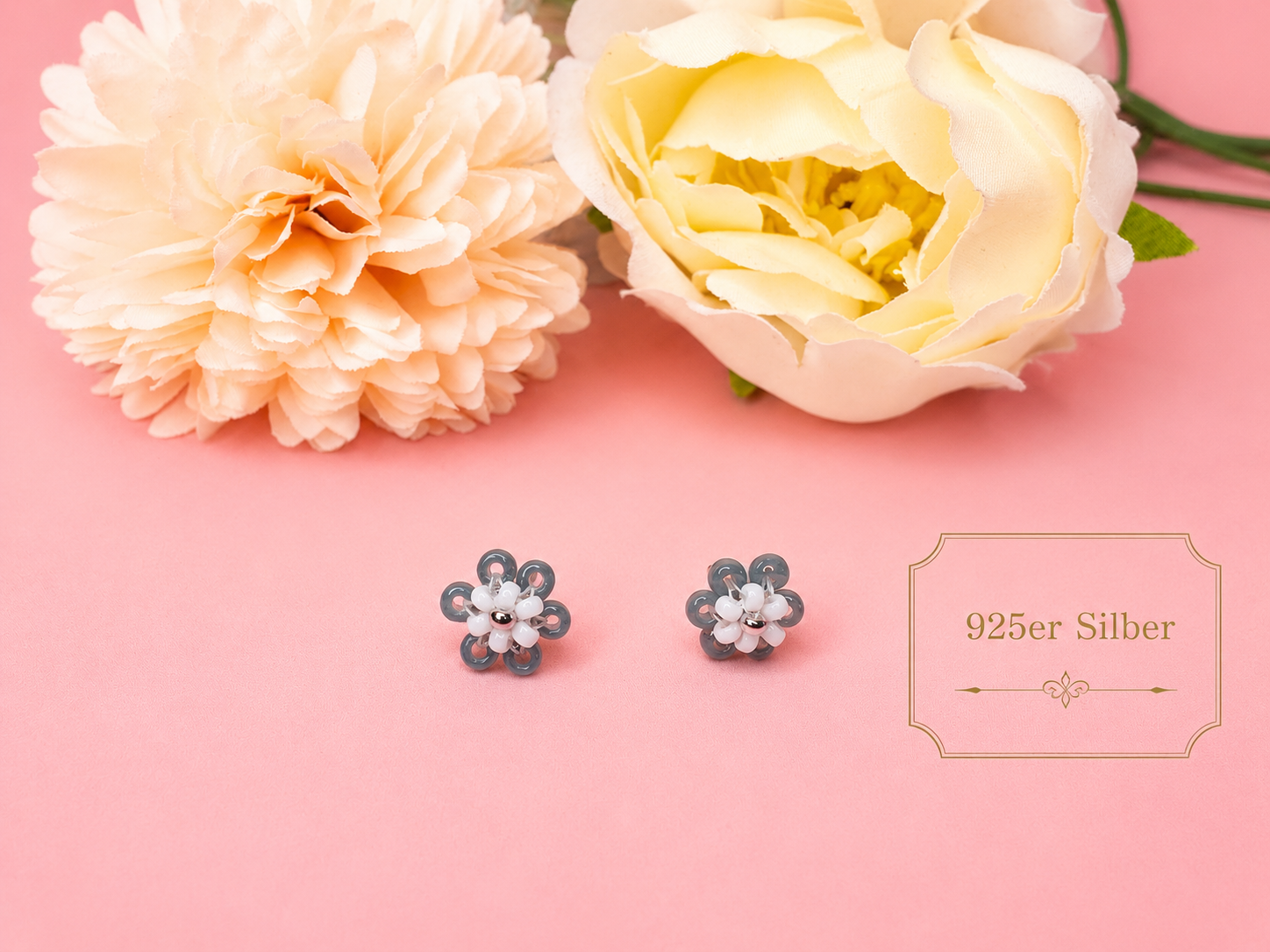 Blossom Himmelblau Silber