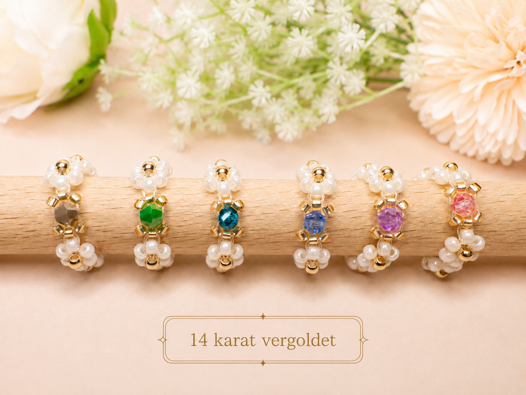 Blooming Crystals Collection Gold