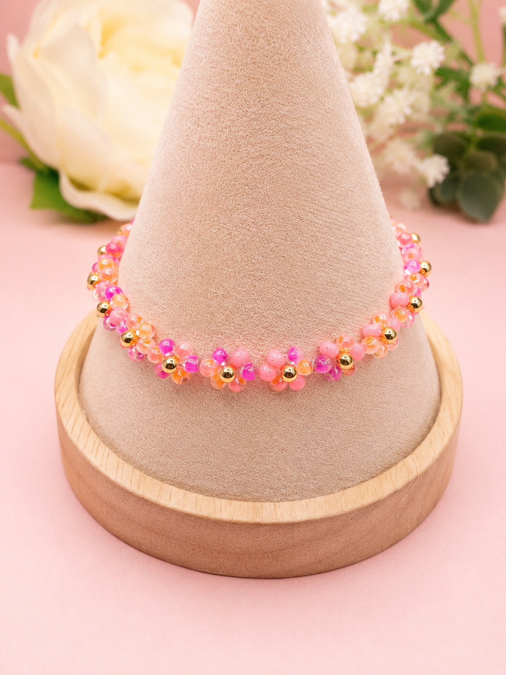 Pink-Orange-Apricot Gold