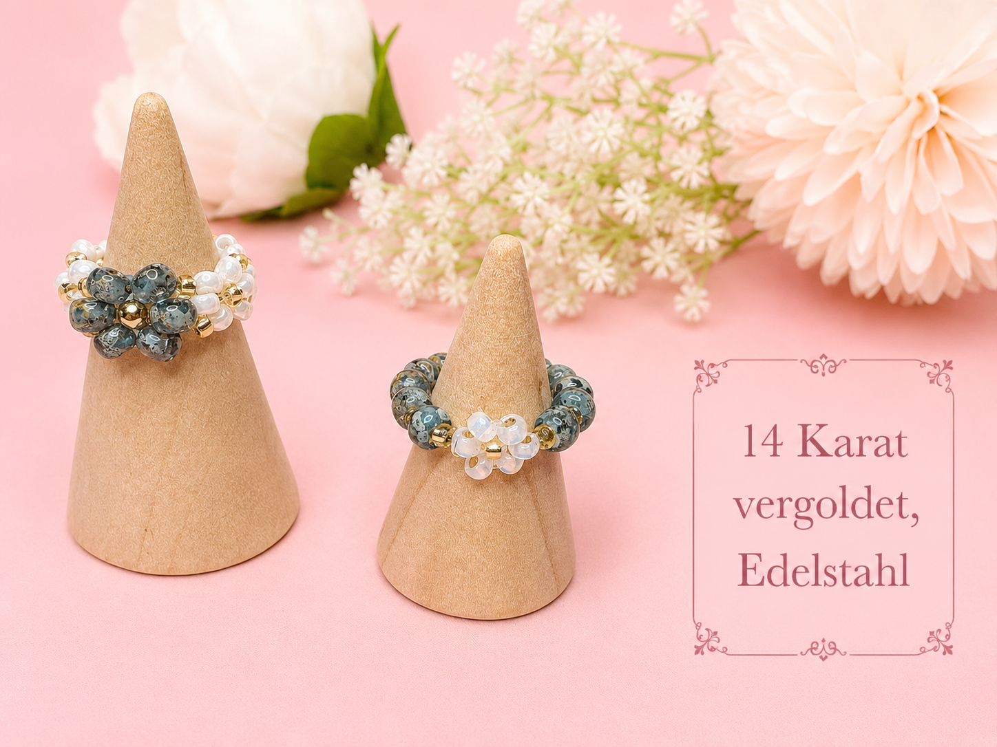 Ocean Blooming Ring Gold