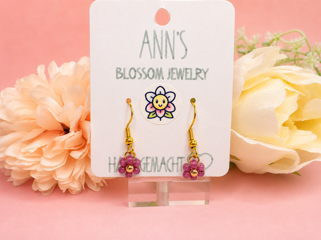 Bloom Drops-Pink/Lila
